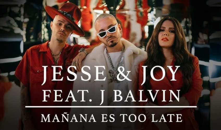 Oι Latin superstars Jesse & Joy και ο βασιλιάς της reggaeton J Balvin συναντιούνται στο Mañana Es Too Late.