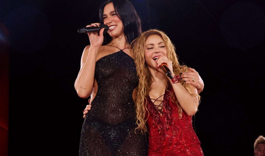 Η Shakira σπάει το ρεκόρ του Amazon Music με την εμφάνιση-έκπληξη της Dua Lipa στη Μαδρίτη